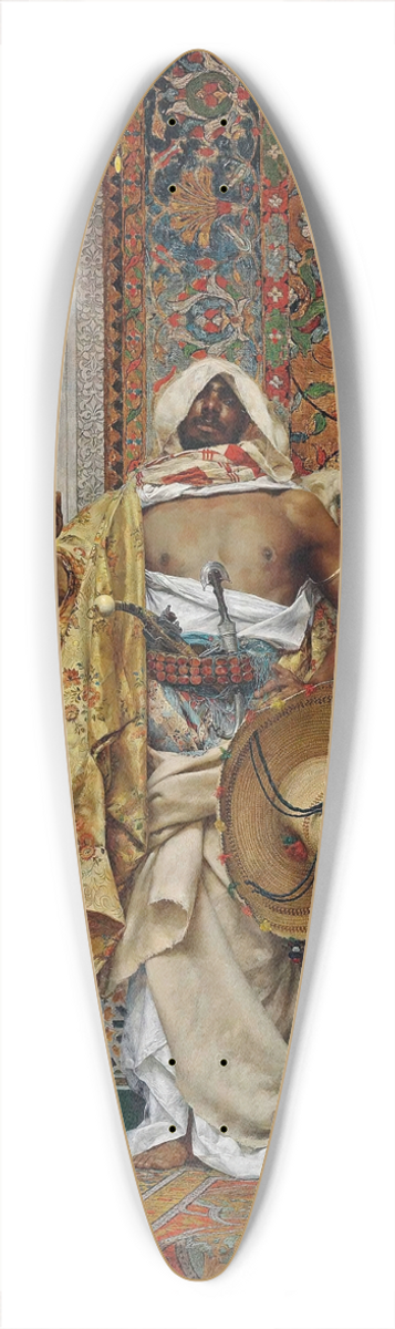 Antonio Fabrs - The Guard 39.3 inch art pintail longboard deck