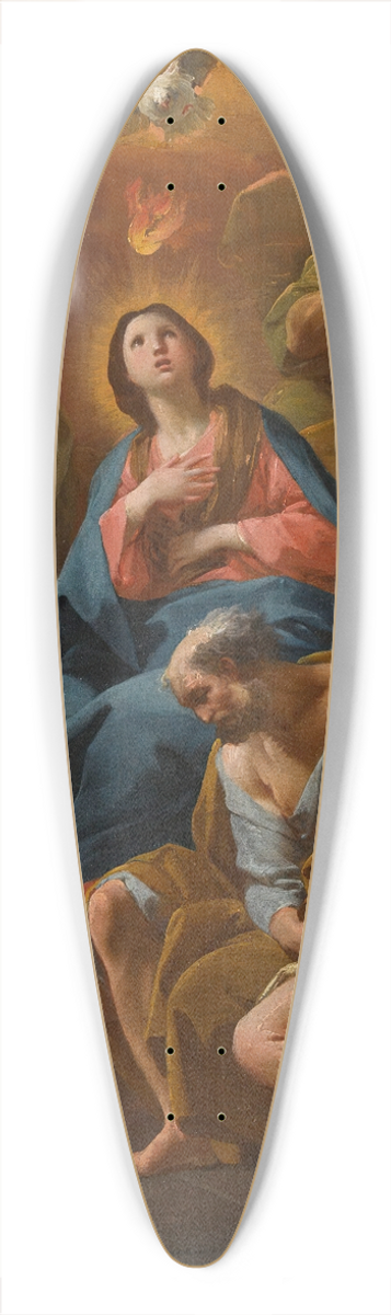 Antonio Gonzlez Velzquez - The Pentecost 39.3 inch art pintail longboard deck