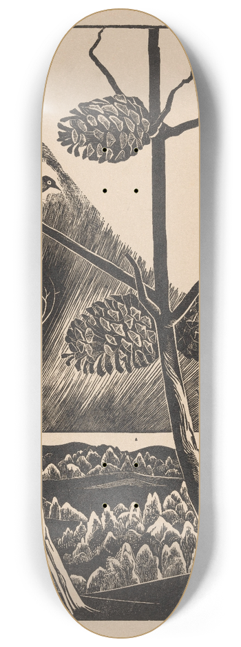 Bernard Essers - Dennentak 8.25 inch art skate deck