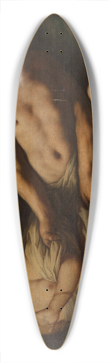 Antonio Zanchi - Myrrha and Cinyras 39.3 inch art pintail longboard deck
