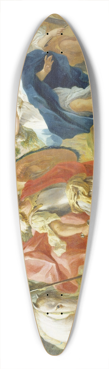Anton Kern - Rinaldo and Armida in the Magic Forest 39.3 inch art pintail longboard deck