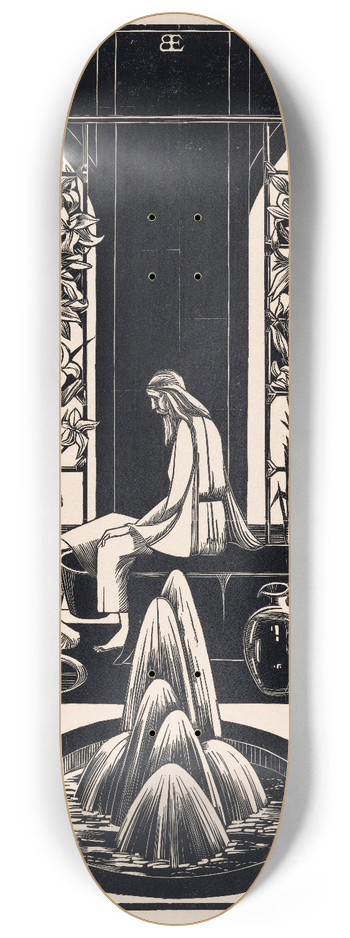 Bernard Essers - Voetwassing 8.25 inch art skate deck