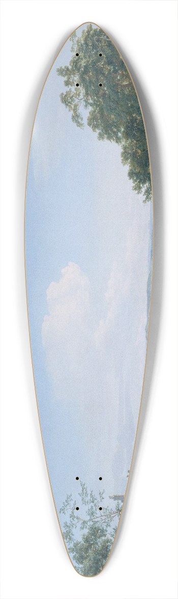 Anton Radl - Knigstein und Falkenstein im Taunus 39.3 inch art pintail longboard deck