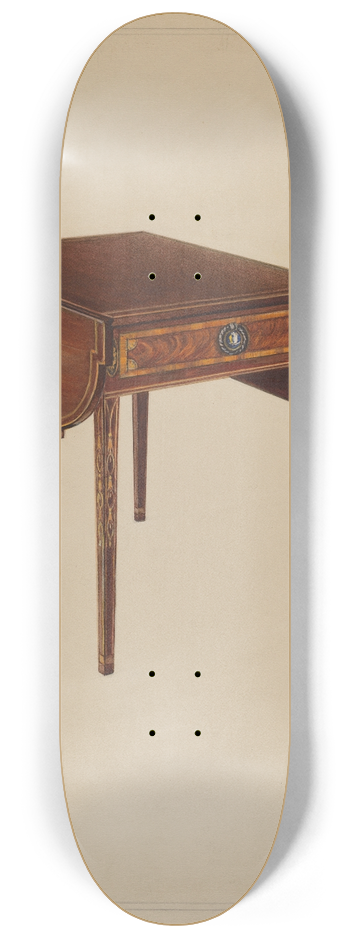 Bernard Gussow - Drop-leaf Table 8.25 inch art skate deck