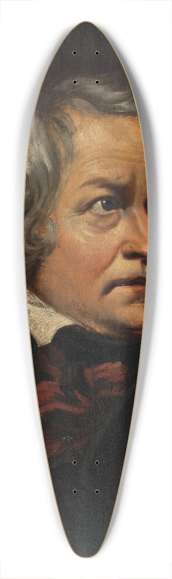 Apollinarij Horawski - Portrait Of Thorvaldsen 39.3 inch art pintail longboard deck