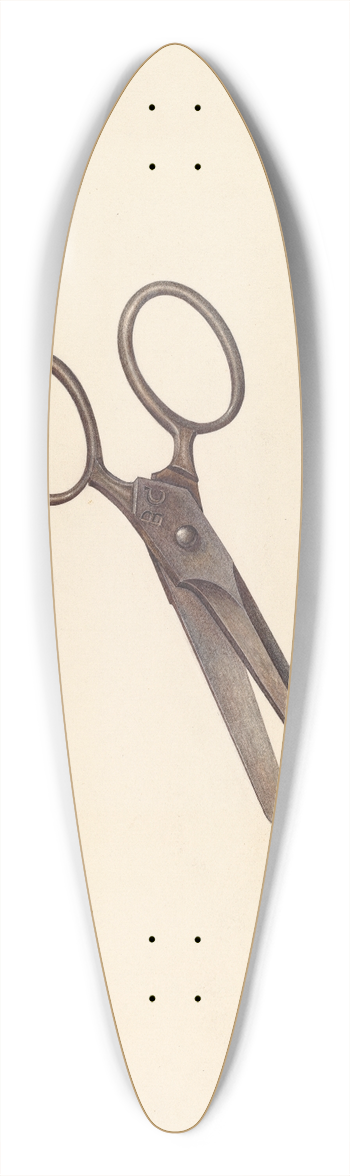 Archie Thompson - Bishop Hill  Small Scissors 39.3 inch art pintail longboard deck