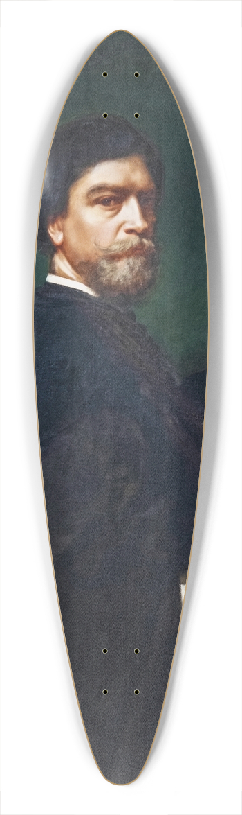 Armand Cambon - Portrait of lartiste 39.3 inch art pintail longboard deck