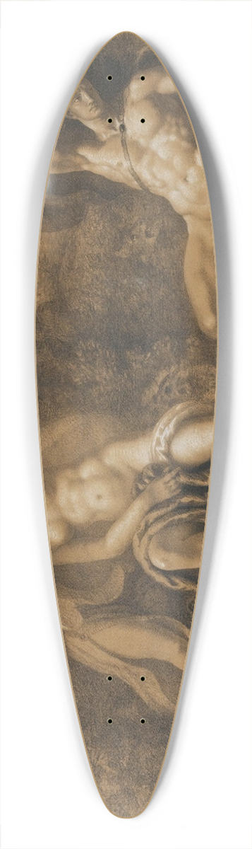 Armand Point - Diane Et Acton 39.3 inch art pintail longboard deck