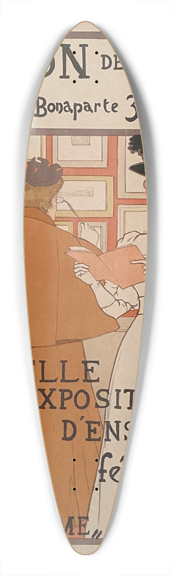 Armand Rassenfosse - Salon des Cent  Nouvelle exposition densemble 39.3 inch art pintail longboard deck