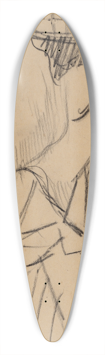 Armand Seguin - Portrait de Forbes-Robertson au veston  carreaux 39.3 inch art pintail longboard deck