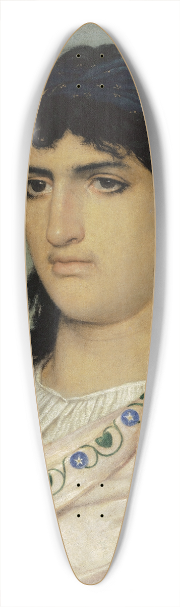 Arnold Bcklin - Sappho 39.3 inch art pintail longboard deck