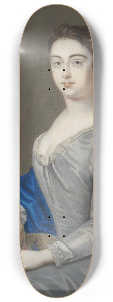 Bernard Lens III - Portrait of a Lady 8.25 inch art skate deck