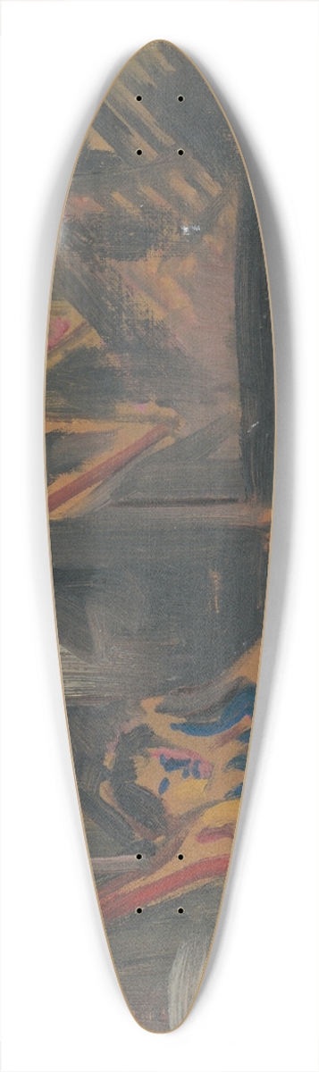 Arnold Peter Weisz-Kubnan - Reclining Woman 39.3 inch art pintail longboard deck