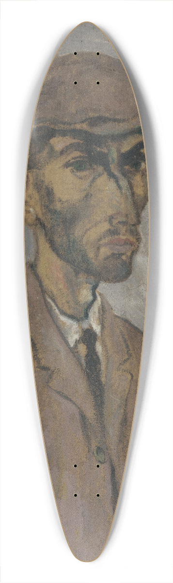 Arnold Peter Weisz-Kubnan - Self-Portrait 39.3 inch art pintail longboard deck