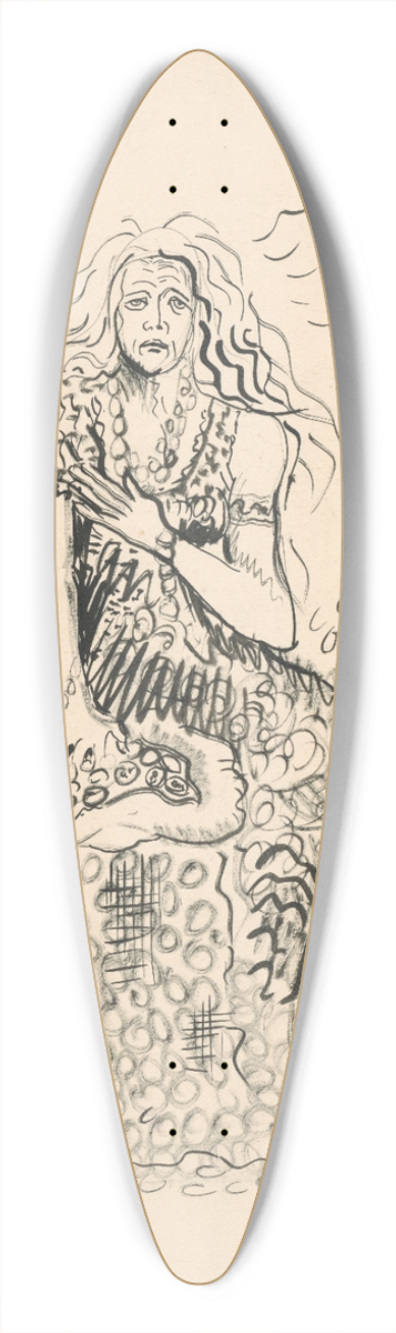 Arnold Peter Weisz-Kubnan - Vila 39.3 inch art pintail longboard deck