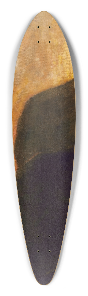 Arthur Bowen Davies - A Greater Morning 39.3 inch art pintail longboard deck