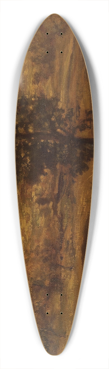 Arthur Bowen Davies - Landscape with Pigs (Autumn Landscape) 39.3 inch art pintail longboard deck