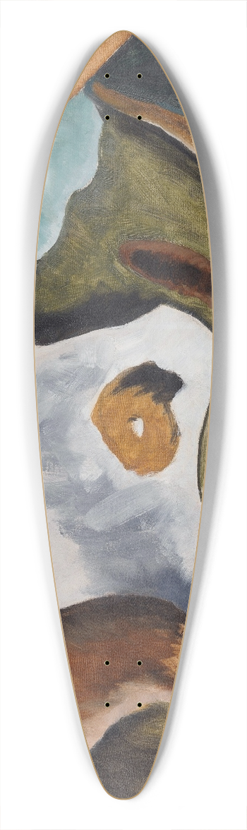 Arthur Dove - Goat 39.3 inch art pintail longboard deck