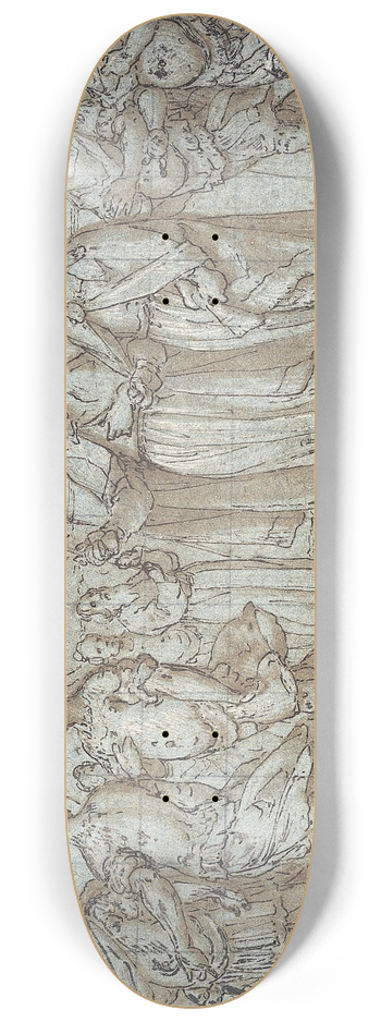 Bernardo Castello - Procession to the Mount of Olives 8.25 inch art skate deck