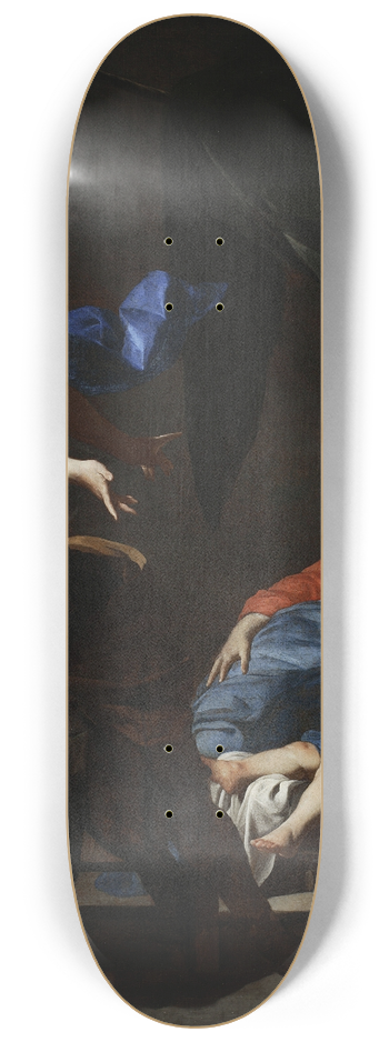 Bernardo Cavallino - Dream of St. Joseph 8.25 inch art skate deck