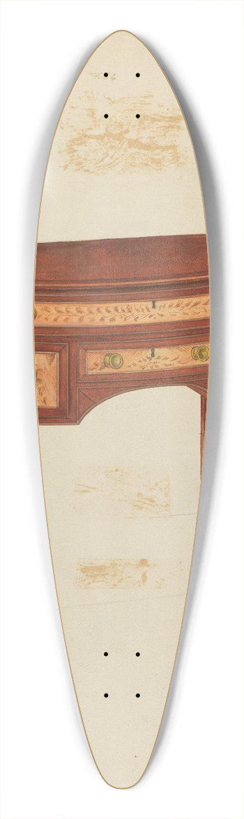 Arthur Johnson - Desk 39.3 inch art pintail longboard deck