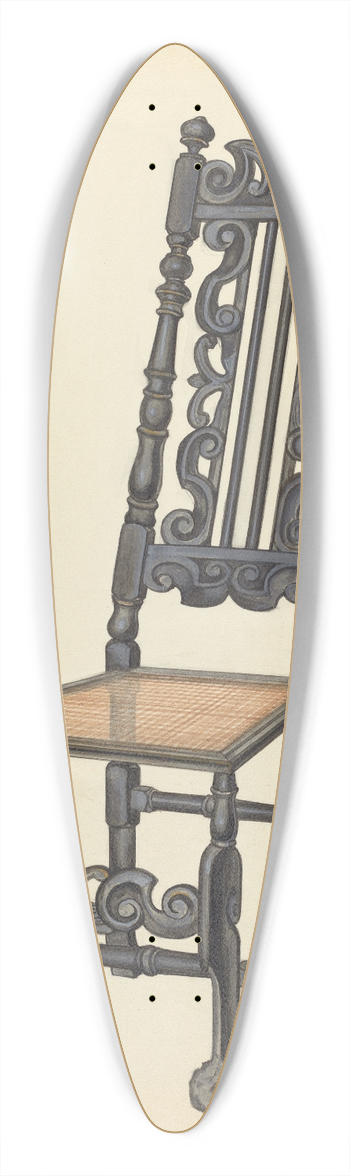 Arthur Johnson - High-Back Side Chair 39.3 inch art pintail longboard deck
