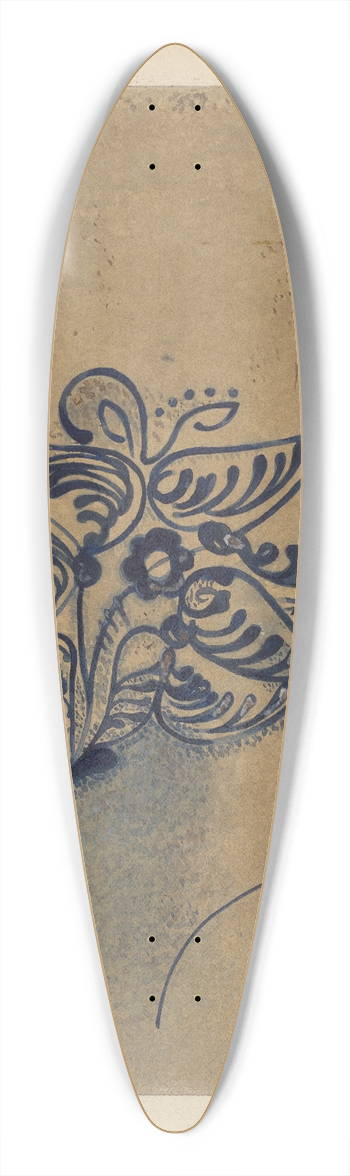 Arthur Mathews - Jug 39.3 inch art pintail longboard deck
