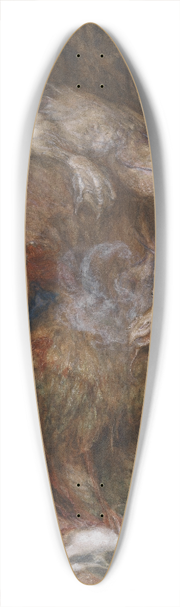 Arthur Rackham - Andromeda 39.3 inch art pintail longboard deck