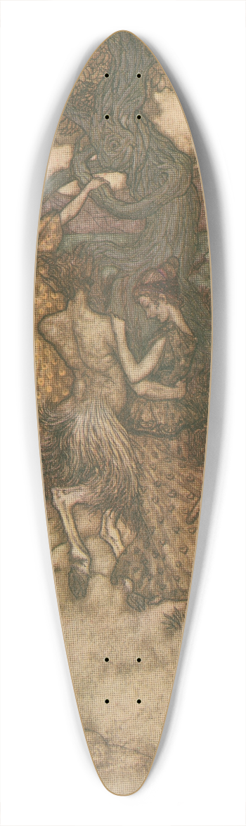 Arthur Rackham - If Orpheus first produced the waltz 39.3 inch art pintail longboard deck