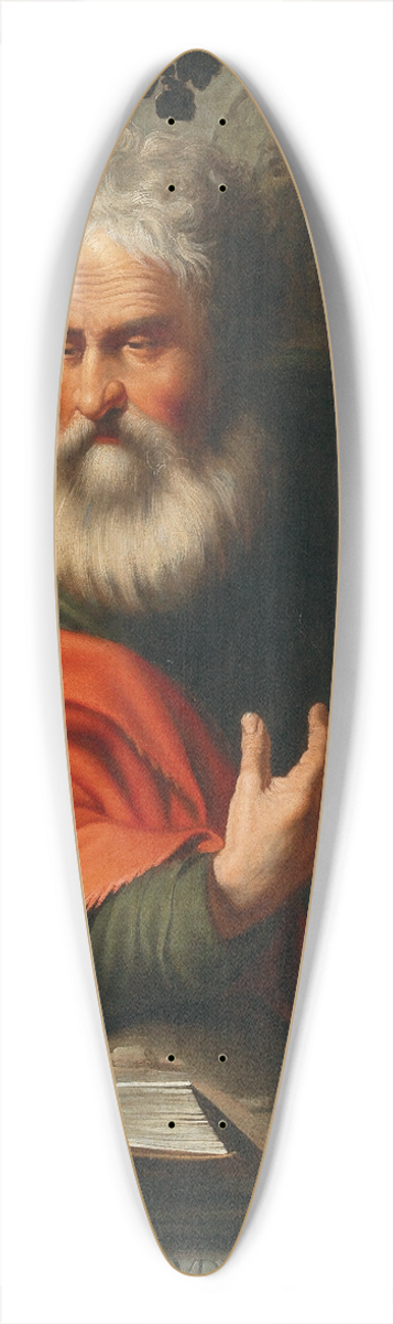 Artus Wolffort - St Thomas 39.3 inch art pintail longboard deck