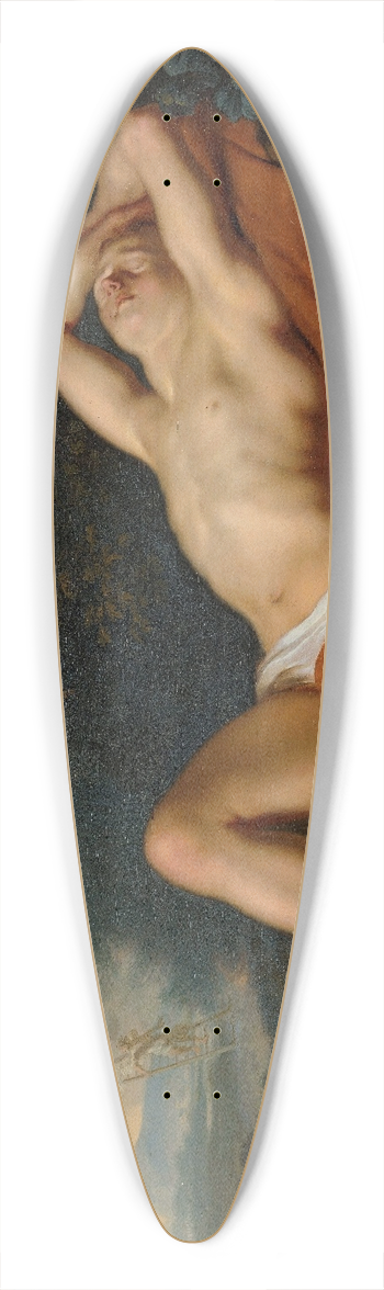 Ary de Vois - Jacobs Dream 39.3 inch art pintail longboard deck