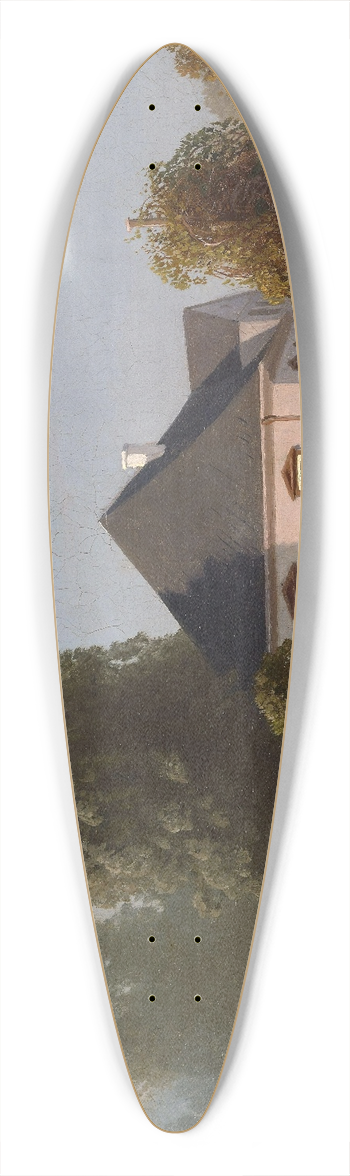 August Cappelen - Fra Holden 39.3 inch art pintail longboard deck
