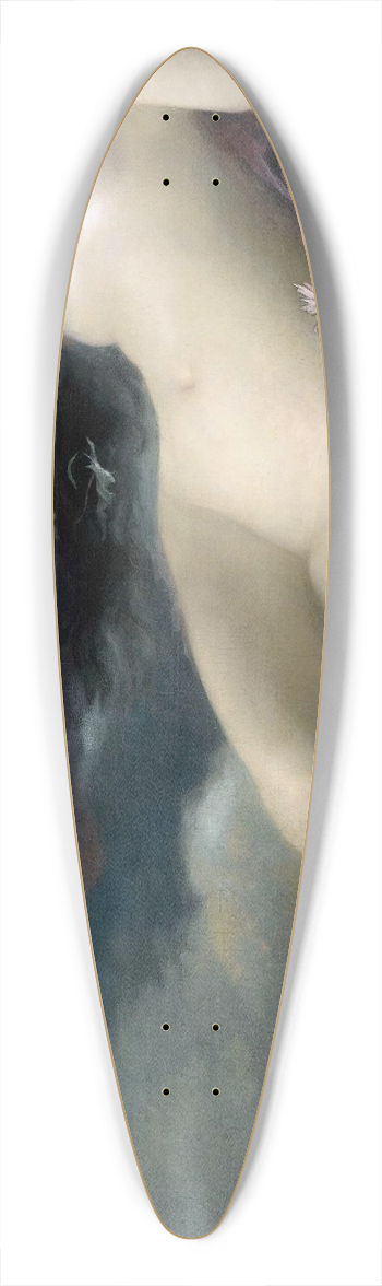 Auguste-Alexandre Hirsch - Night 39.3 inch art pintail longboard deck