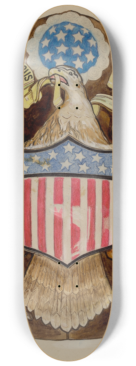 Bernard Westmacott - Eagle Emblem 8.25 inch art skate deck