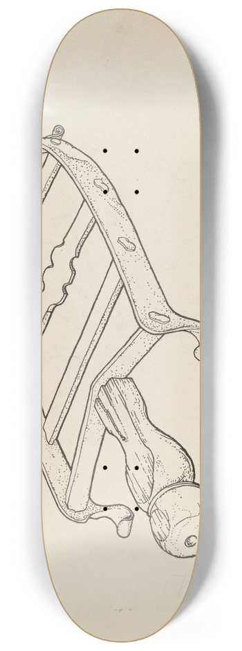 Bernard Westmacott - Flatiron Holder 8.25 inch art skate deck