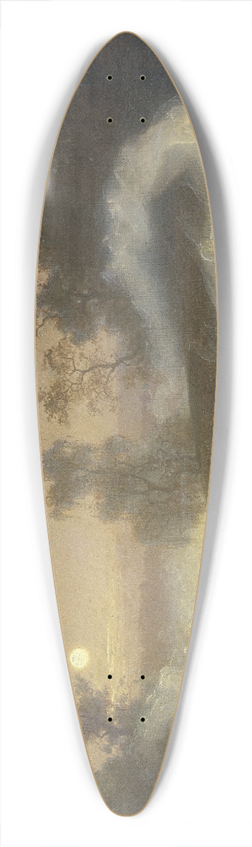 August Malmstrm - Dancing Fairies 39.3 inch art pintail longboard deck