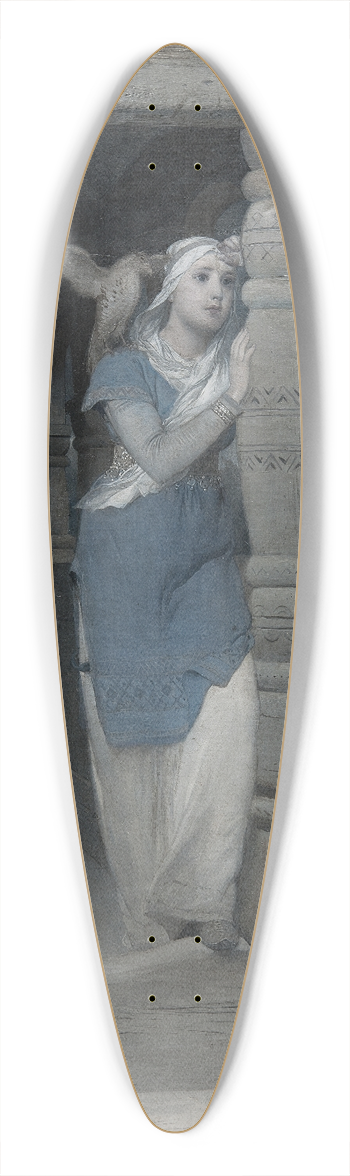 August Malmstrm - Ingeborgs klagan (ur Frithiofs saga) 39.3 inch art pintail longboard deck