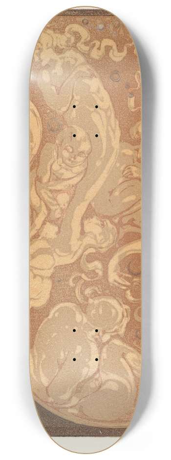 Bernard Willem Wierink - Droomachtig tafereel 8.25 inch art skate deck