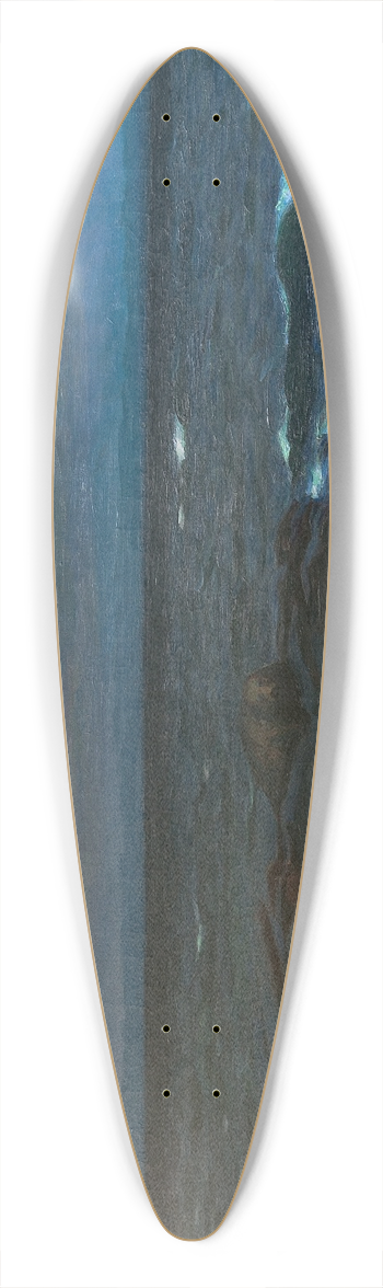 Axel Sjberg - Seal Rock 39.3 inch art pintail longboard deck