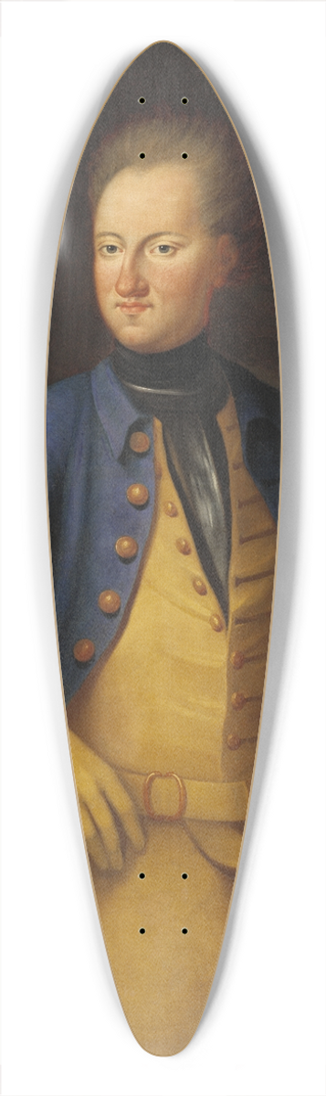 Axel Sparre - Karl den XII, 1682-1718, king of Sweden 39.3 inch art pintail longboard deck