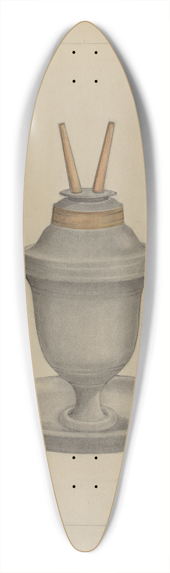 A. Zaidenberg - Lamp 39.3 inch art pintail longboard deck