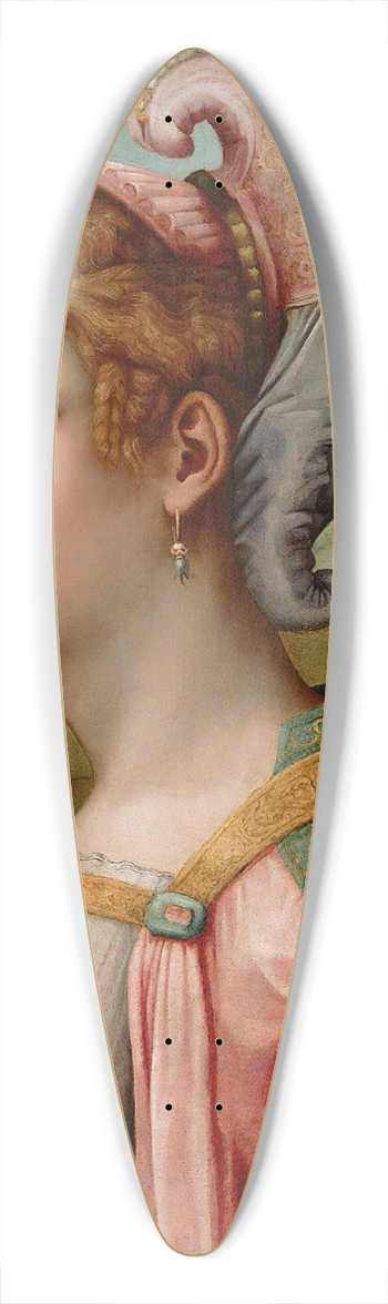 Bacchiacca - Sibyle 39.3 inch art pintail longboard deck