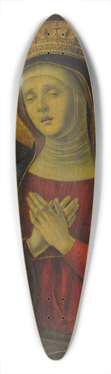 Baldassare d'Este - Mater Dolorosa 39.3 inch art pintail longboard deck