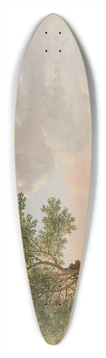 Balthasar Paul Ommeganck - Cattle in the Meadow 39.3 inch art pintail longboard deck