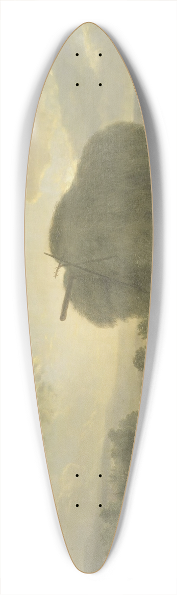 Balthasar Paul Ommeganck - Landscape with Sheep and a Hay Wagon 39.3 inch art pintail longboard deck