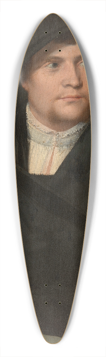 Barthel Bruyn the Elder - Portrait of a Man 2 39.3 inch art pintail longboard deck