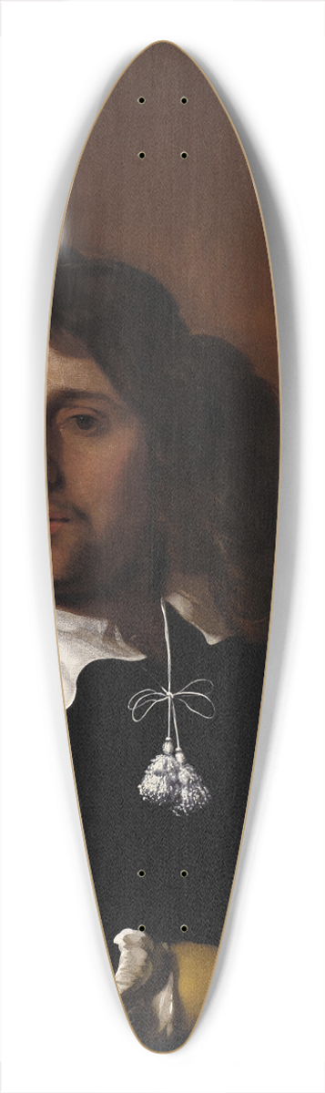Bartholomeus van der Helst - Portrait of a Gentleman 39.3 inch art pintail longboard deck
