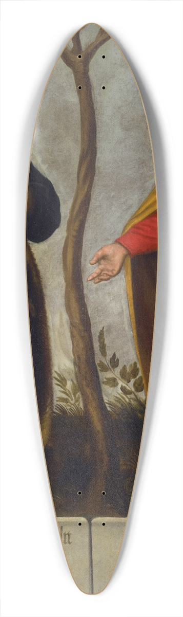 Bartholomus Sarburgh - The Prophets Daniel and Hosea 39.3 inch art pintail longboard deck