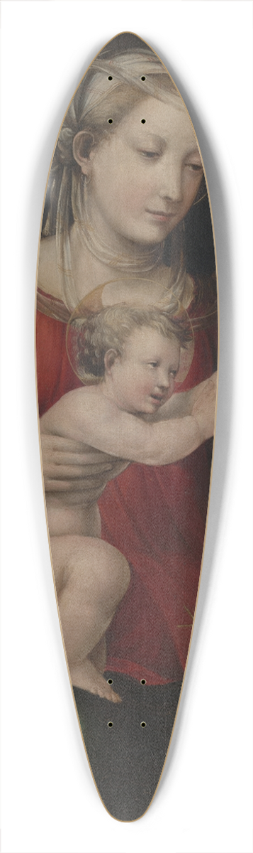 Bartolomeo Neroni - Virgin and Child with Saints John, Catherine and Bernardino ofSiena 39.3 inch art pintail longboard deck