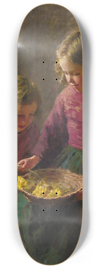 Bernhard Pothast - The Flower Basket 8.25 inch art skate deck